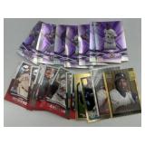 Various baseball trading cards