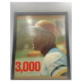 Autographed Framed Print Of Roberto Clemente