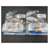 2 Hot Wheels Star Wars Carships