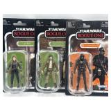 (3) Star Wars Rogue One figurines
