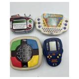 (4) vintage electronic handheld games