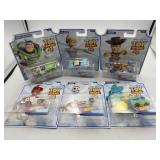 Collection Of 6 Hot Wheels Toy Story Cars