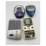 Collection Of 4 Handheld Electric Games