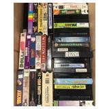 Collection of VHS tapes
