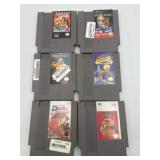 (6) vintage Nintendo Entertainment System (NES)