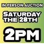IN PERSON AUCTION - 2/28 *2PM*