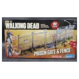 The Walking Dead Prison Gate & Fence building set