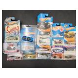 Various Hot Wheels car collection