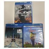 (3) BlueRays - sealed