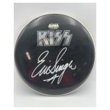Autographed black drumhead