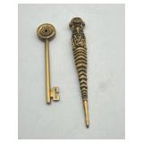 Kandarian Dagger and a Skeleton Key prop replica