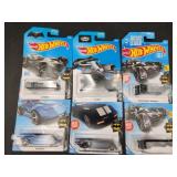 6- Hot Wheels Batman cars