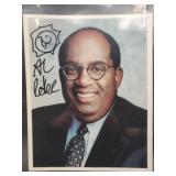 Al Roker signed photo