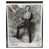 Jermaine Jackson signed photo