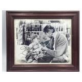 Autographed & framed photo