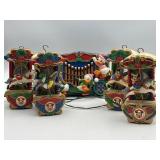 Vintage Mr. Christmas Mickeys Holiday Carousel