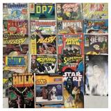 Vintage comic book collection