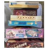 Collection of vintage board games