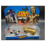 Hot Wheels Star Wars C-3PO and R2-D2 character