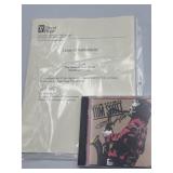 Autographed Tom Scott CD