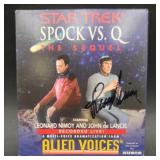 Signed 'Star Trek: Spock vs. Q: The Sequel' CD