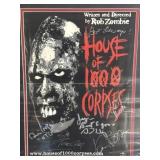 House of 1000 Corpses - autographed poster
