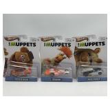 (3) Hot Wheels - Muppets set