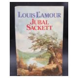 Signed book 'Jubal Sackett' by Louis L'Amour