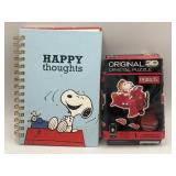 Snoopy notebook and puzzle