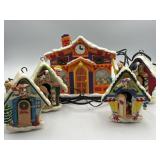 1993 Mr. Christmas Disney Mickey's Clock Shop Set