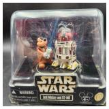 Star Wars figure set Jedi Mickey astromech droid