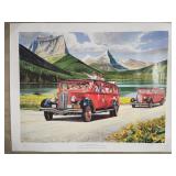 Taking the High Road -'Red Jammers'- w/COA print