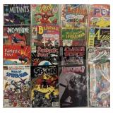Collection of various vintage comic books