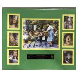 Autographed photo collage featuring Jerry Maren,