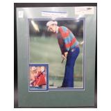 Framed/matted photo w/ signature Chi Chi Rodrï¿½guez