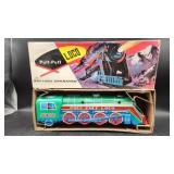 Vintage tin toy train Puff-Puff Loco (model ME