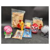 Movie memorabilia toys and miscellaneous