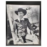 Signed Wild Bill Elliot b&w 8x10 photo