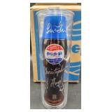 Signed Pepsi Perfect bottle replica Back to the