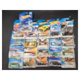 Various Hot Wheels car collection