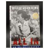 Signed first edition autobiographyï¿½'All In'ï¿½by