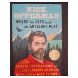 Signed 'Where the Deer and the Antelope Play: