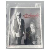 Air Supply Autographed Photo