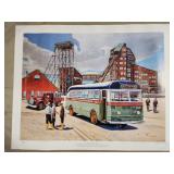 Coal Country Coach -1942 Ford 29B- w/COA print