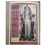 Promo tourism poster from Illinois Robert Wadlow