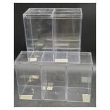 Acrylic display cases 4'x4'x8' (5)