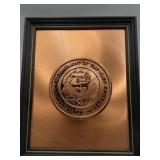 United States Department of the Navy wall plaque
