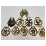Lot Of Vintage Horse Brasses