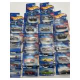 Collection of various Hot Wheels