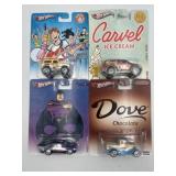 (4) Hot Wheels - Metal|Metal